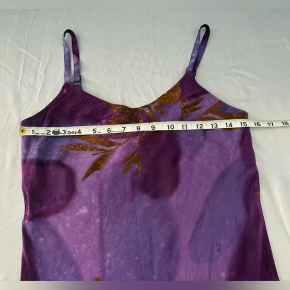 Purple Floral Maxi Dress - Picture 7 of 10